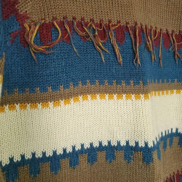 Vintage Expressly For Joyce Acrylic Striped Sweate - Picture 7 of 7